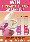 ShoppingLifestyle Magazine Readers' Contest: Win 1 Year's Supply of Makeup